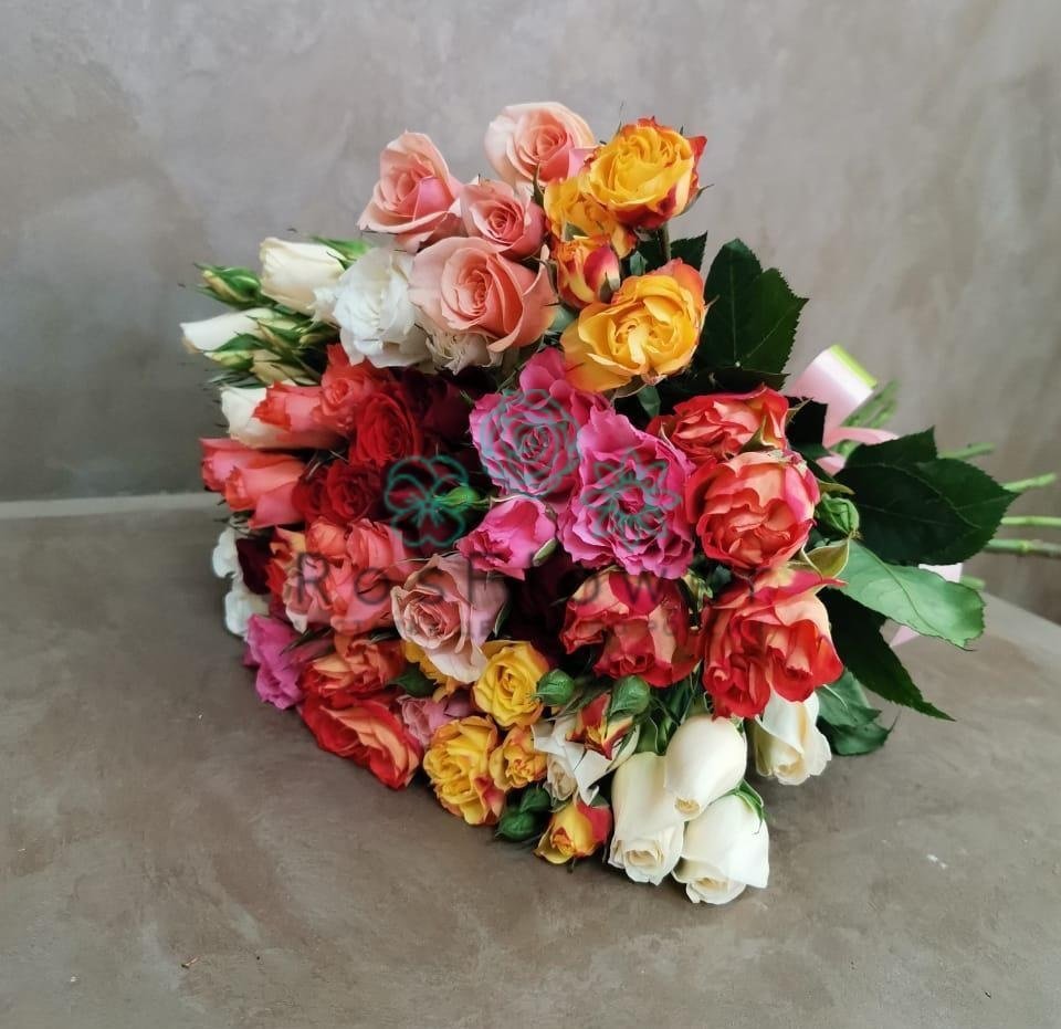 Букет цветов из: Розы в Сергиевом Посаде