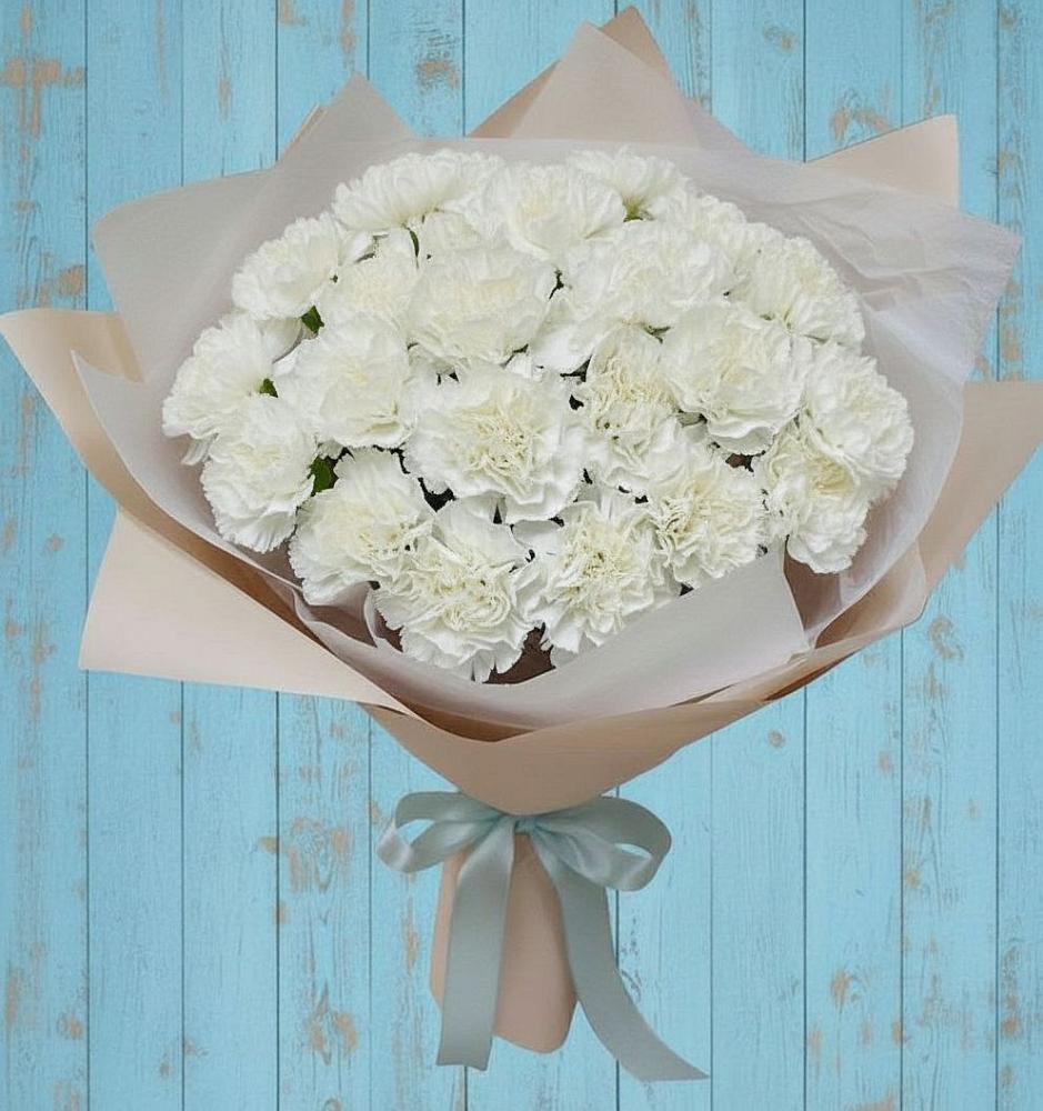 Букет цветов из: Гвоздики в Сергиевом Посаде