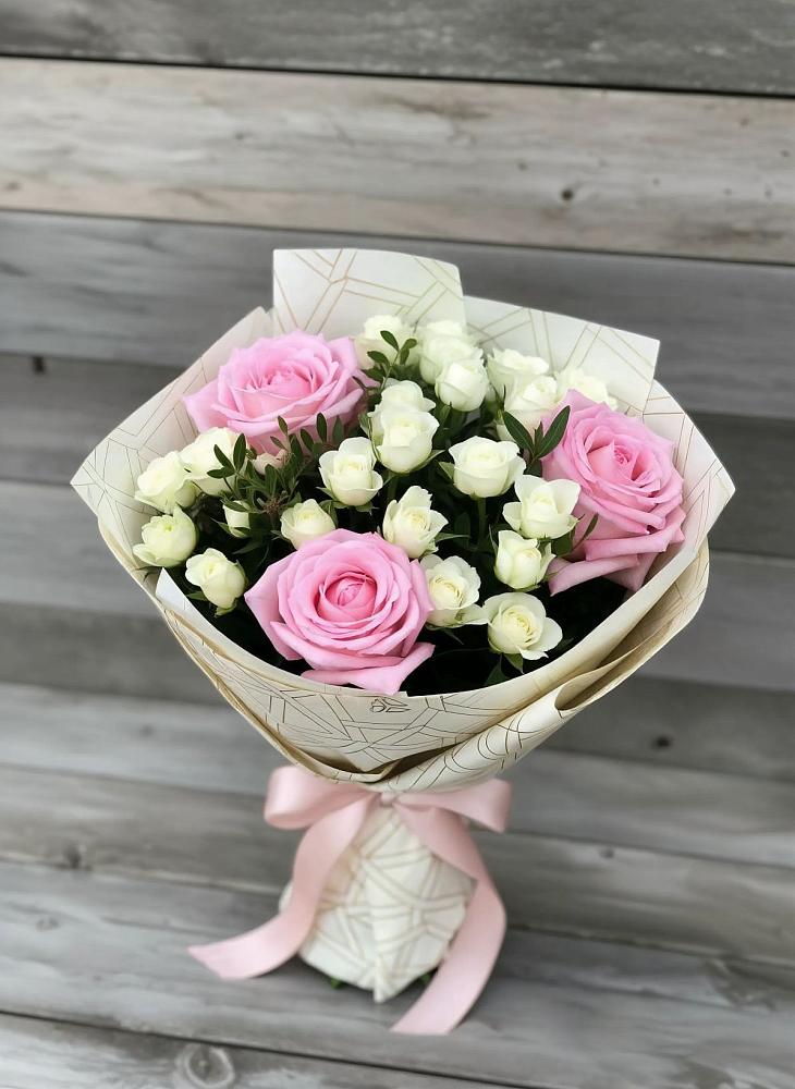 Букет цветов из: Розы в Сергиевом Посаде