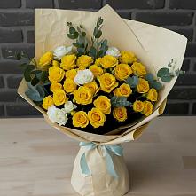 Букет цветов из:  Розы #REPLACE_PRED# Сергиевом Посаде