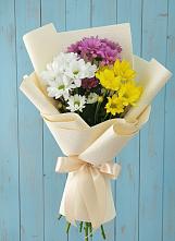 Букет цветов из:  Хризантемы в Сергиевом Посаде