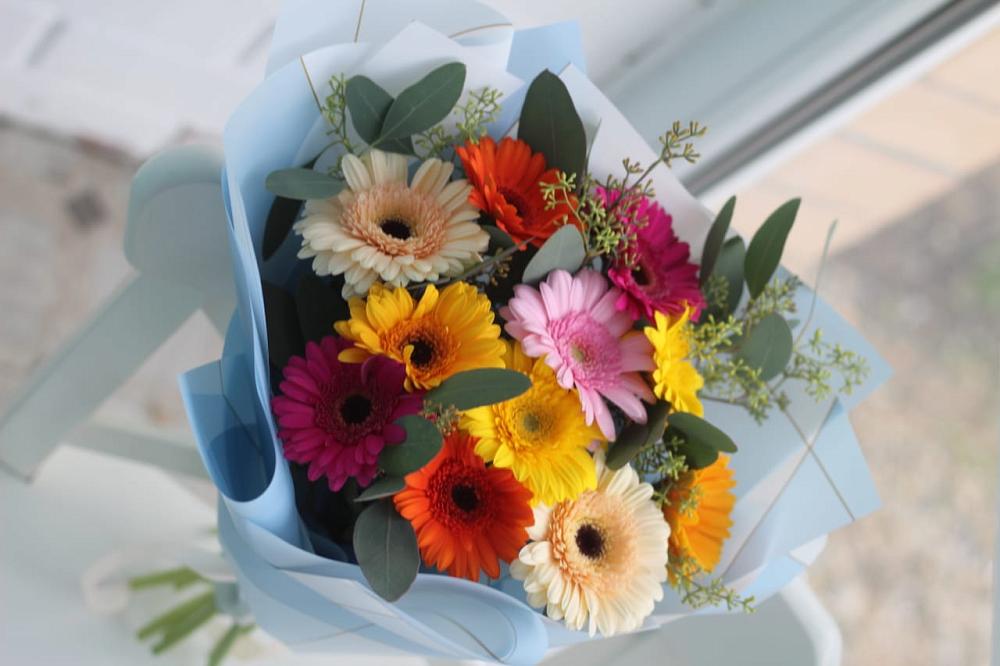 Букет цветов из: Герберы в Сергиевом Посаде