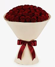 Букет 101 Бордовая роза Блэк Бакарра в Сергиевом Посаде