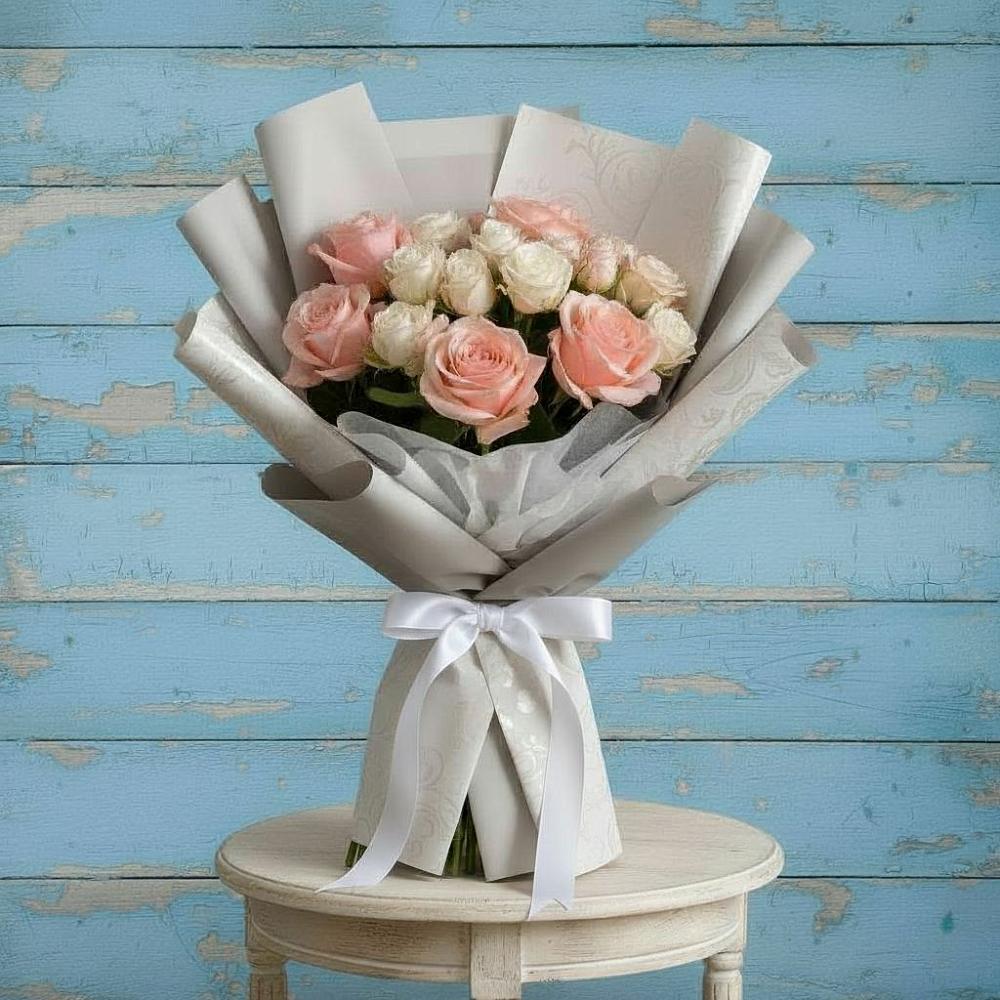 Букет цветов из: Розы в Сергиевом Посаде