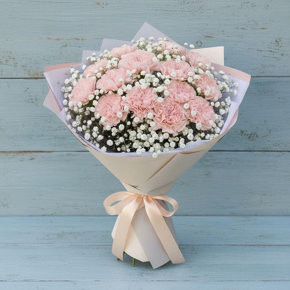 Букет цветов из: Гвоздики в Сергиевом Посаде