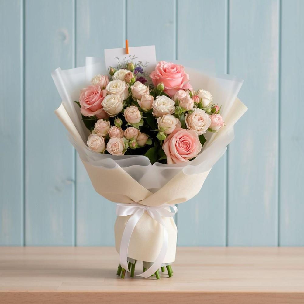 Букет цветов из: Розы в Сергиевом Посаде