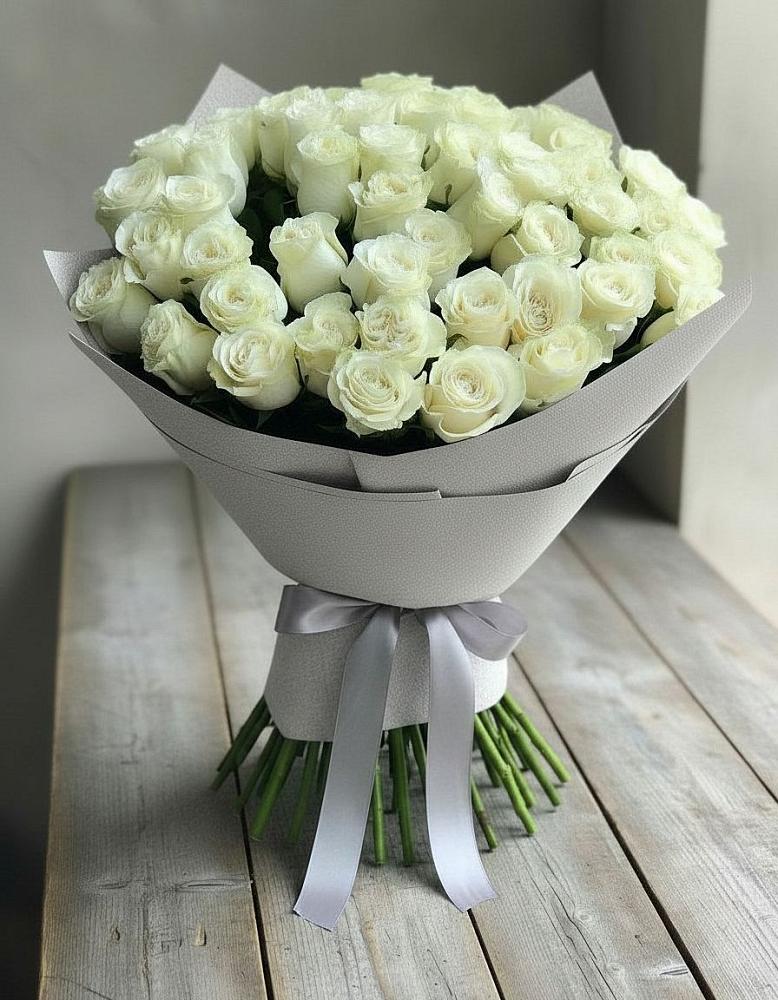 Букет 35 Белых роз в Сергиевом Посаде
