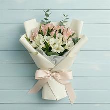 Букет цветов из:  Альстромерии в Сергиевом Посаде