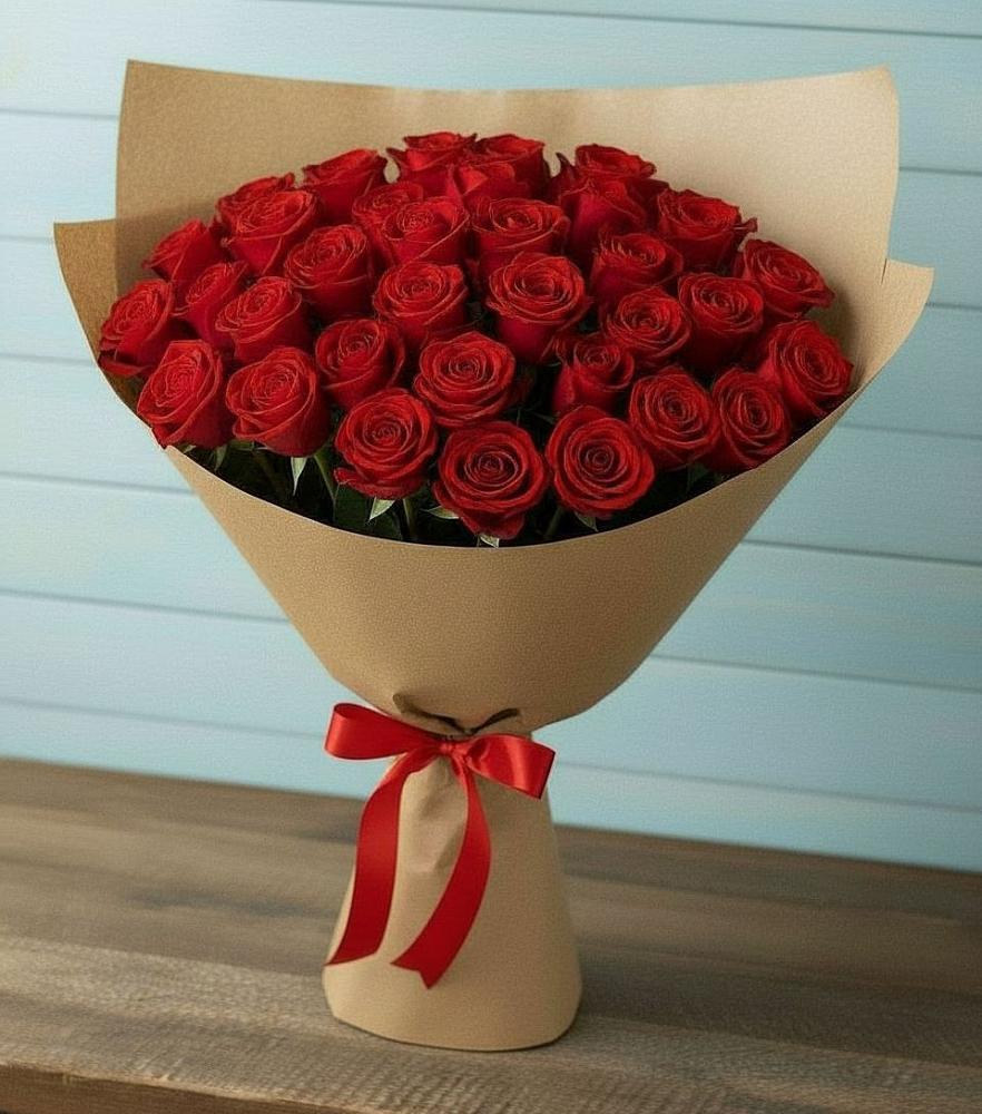 Букет Красные розы Милано в Сергиевом Посаде