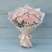 Букет цветов из:  Гвоздики в Сергиевом Посаде