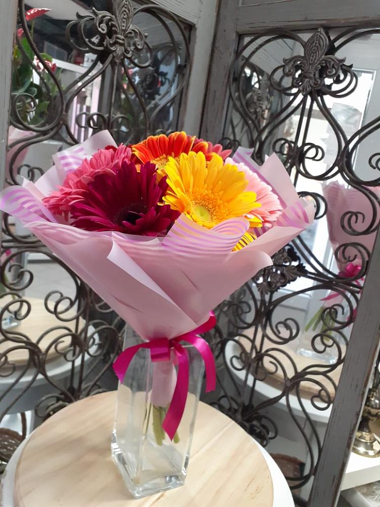 Букет цветов из: Герберы в Сергиевом Посаде