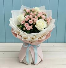 Букет цветов из:  Розы в Сергиевом Посаде