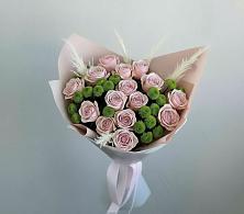 Букет цветов из:  Розы и Хризантемы в Сергиевом Посаде