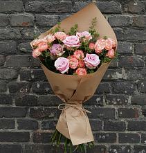 Букет цветов из:  Розы в Сергиевом Посаде