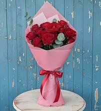 Букет цветов из:  Розы в Сергиевом Посаде