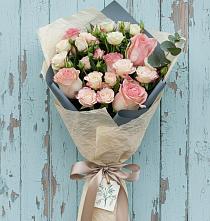 Букет цветов из:  Розы #REPLACE_PRED# Сергиевом Посаде