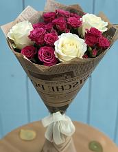 Букет цветов из:  Розы #REPLACE_PRED# Сергиевом Посаде