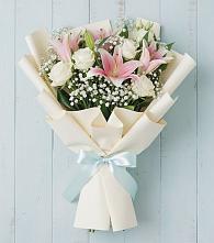 Букет цветов из:  Лилии в Сергиевом Посаде