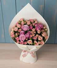 Букет цветов из:  Розы в Сергиевом Посаде